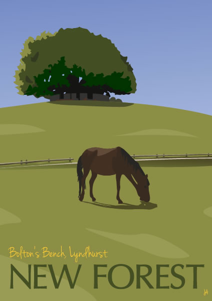 A5 Card (Bolton's Bench, Lyndhurst)