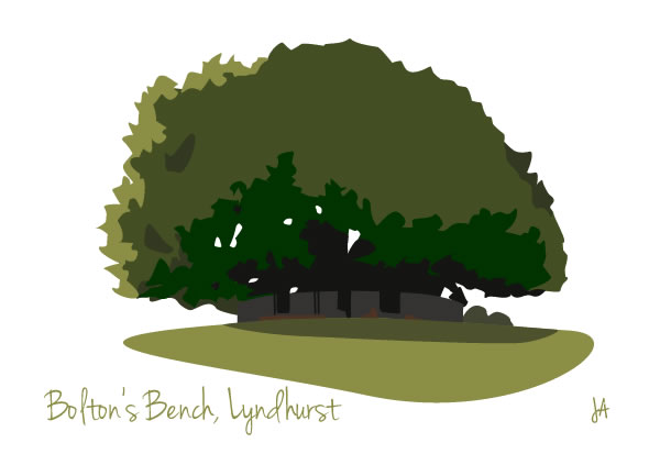 A5 Card (Bolton's Bench, Lyndhurst)