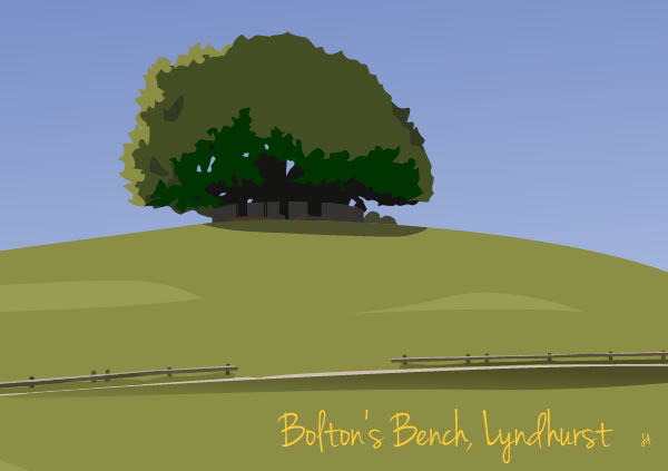 A5 Card (Bolton's Bench, Lyndhurst)